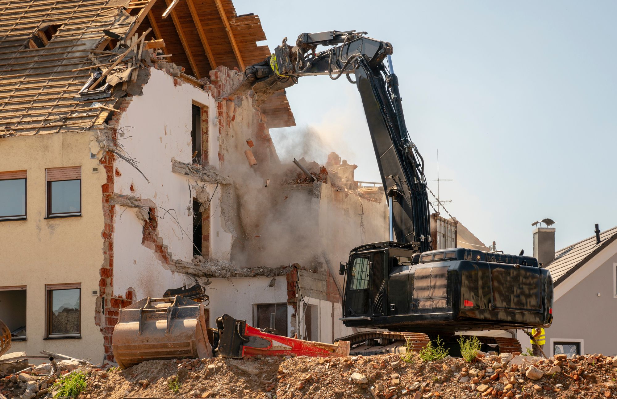 Travaux de démolition à Toulouse